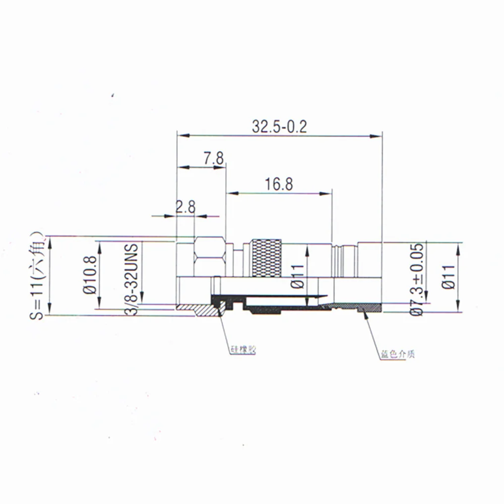 50Pcs Coaxial Cable Compression Fitting for RG6 Coax Cable RG6 F Type Connector Coax Coaxial Compression Fitting RG6 F Connector