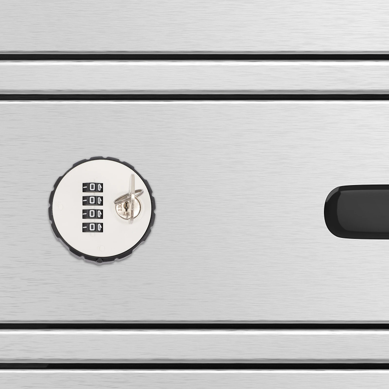 4 Digit Combination Password Zinc Alloy Code Lock For Gym Cabinet Drawer Storage Unit Sturdy Weatherproof Lock