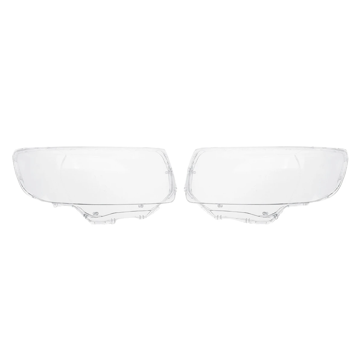 1Pair Car Front Head Light Lamp Lens Cover Head Light Shell Lamp Hoods for Subaru Forester 2006-2008 SU2503119 SU2502119