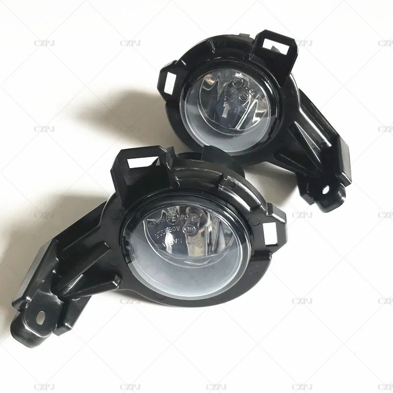 1Set Car Front Bumper Fog Lights Fog Lamp Assembly For Nissan JUKE 2012 2013 2014 With Harness Wiring Cover Grille