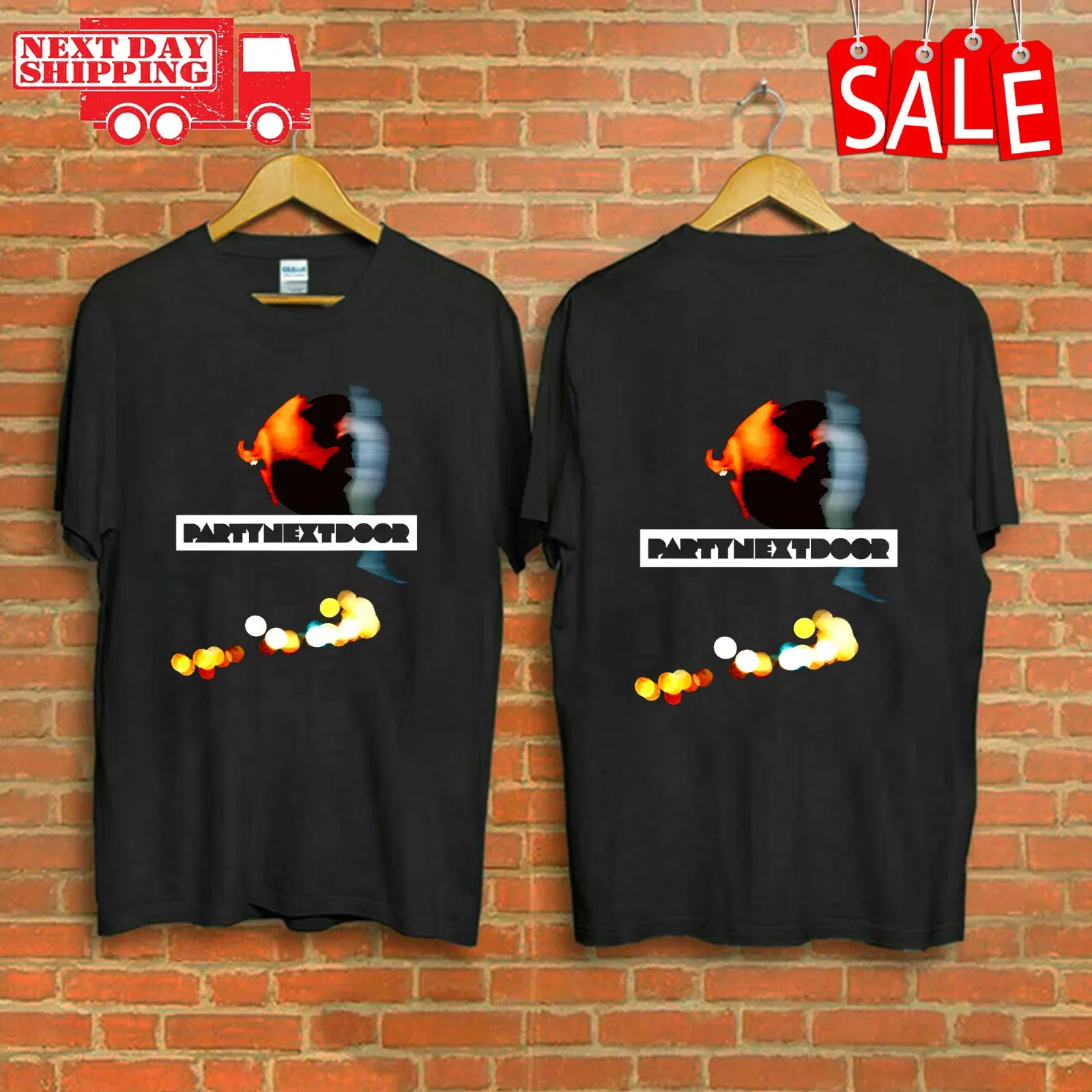 PARTYNEXTDOOR 2 Side All-Size Unisex T-Shirt, Rap Hip Hop Tee