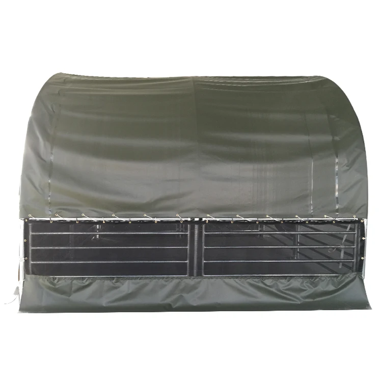 Portable Dome Livestock Shelter Tent Outdoor Animal Enclosure for Cattle Goat Horse Farm Housing Use
