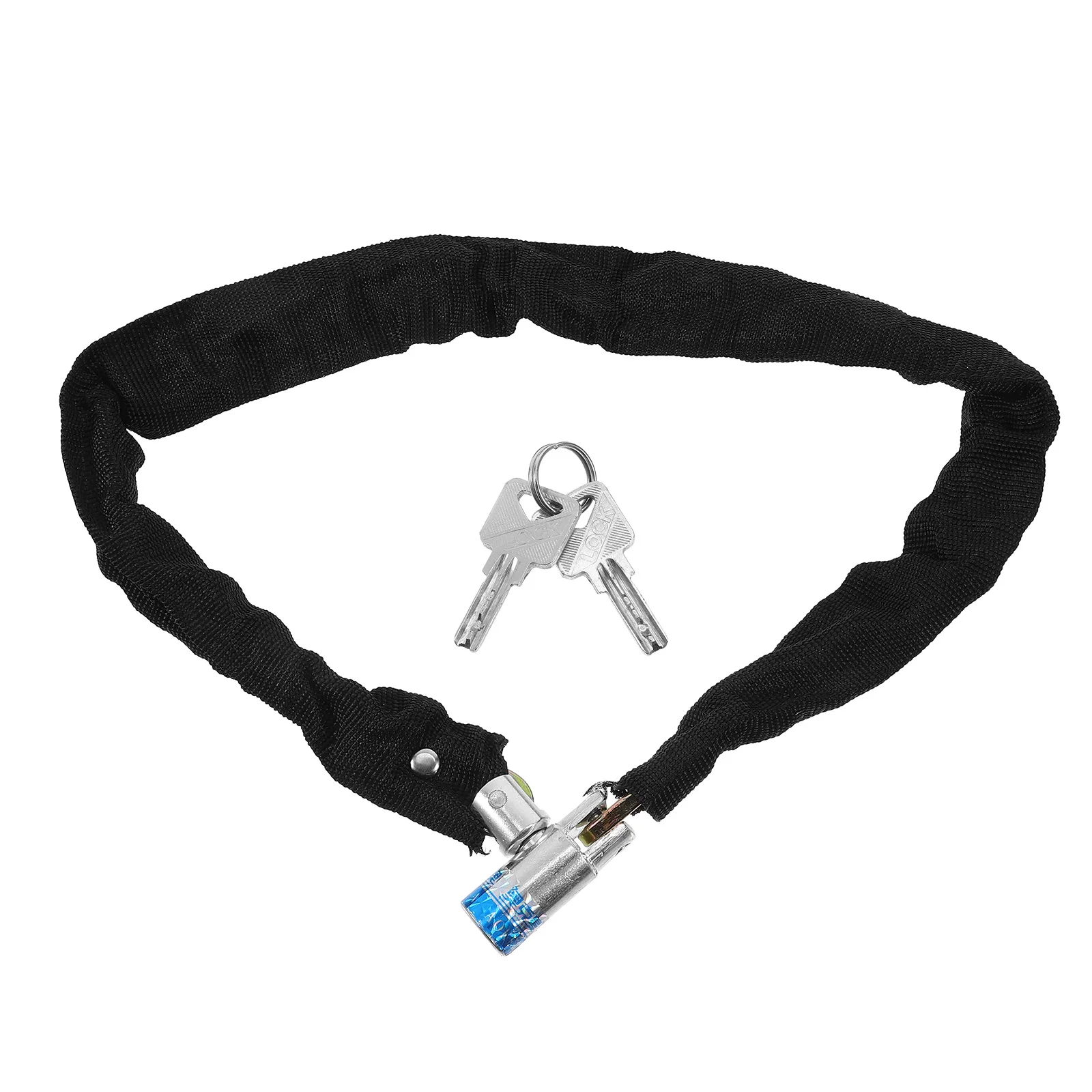 

Bicycle Lock 80 CM Heavy Duty Stainless Steel Cable Chain Lightweight Outdoor Key Child Accessories Anti Theft