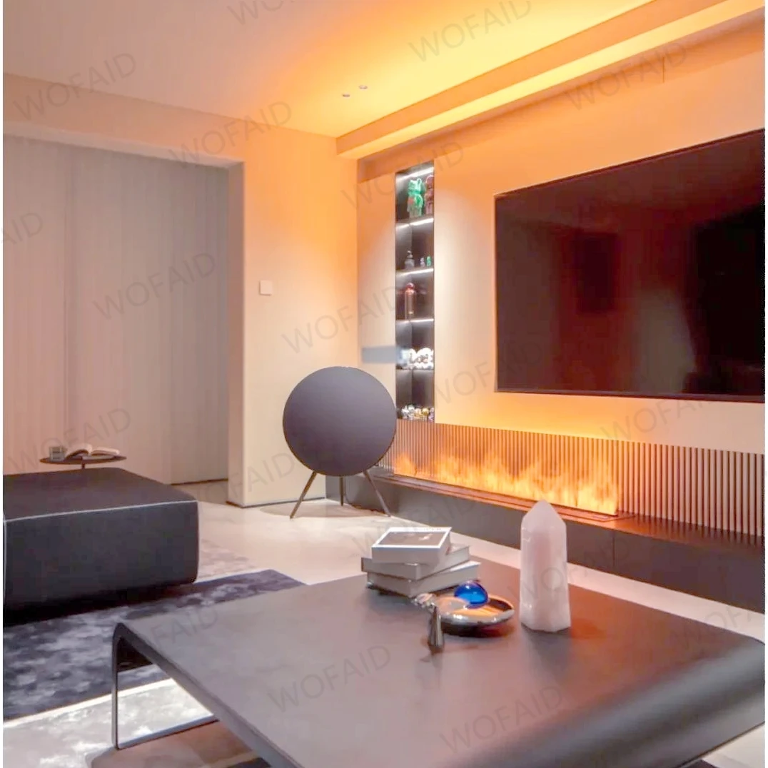 

3D Mist Fire Vapor Led Electric Water Steam Fireplace Flame Some EU Country Free VAT Fireplace With 5 Years Warranty Length