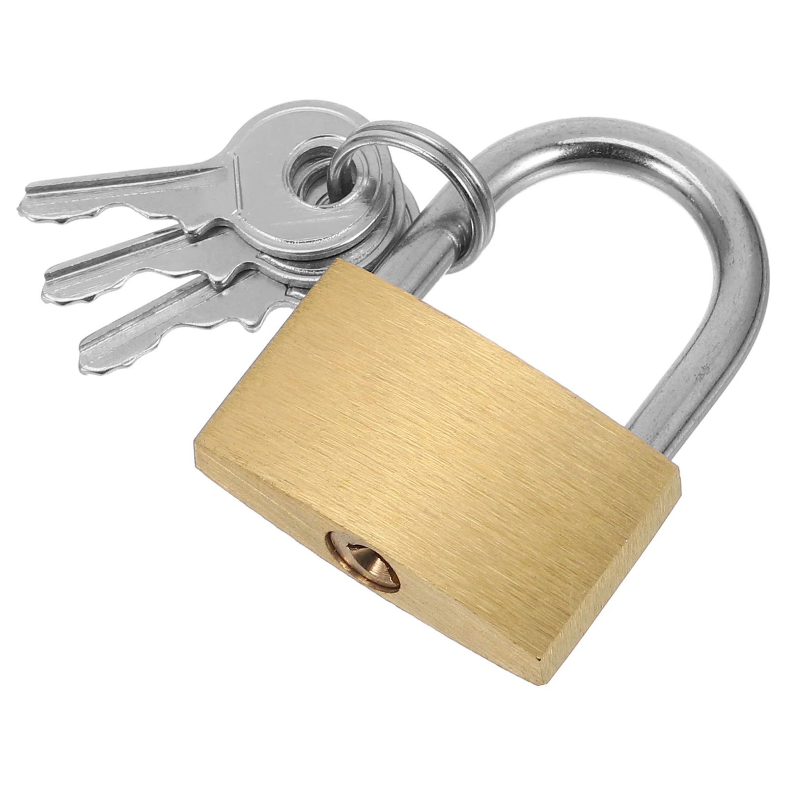

4pcs Brass Padlock Anti-theft Window Lock Copper Best Durability Storage Unit Gym Locker Toolbox Key Security