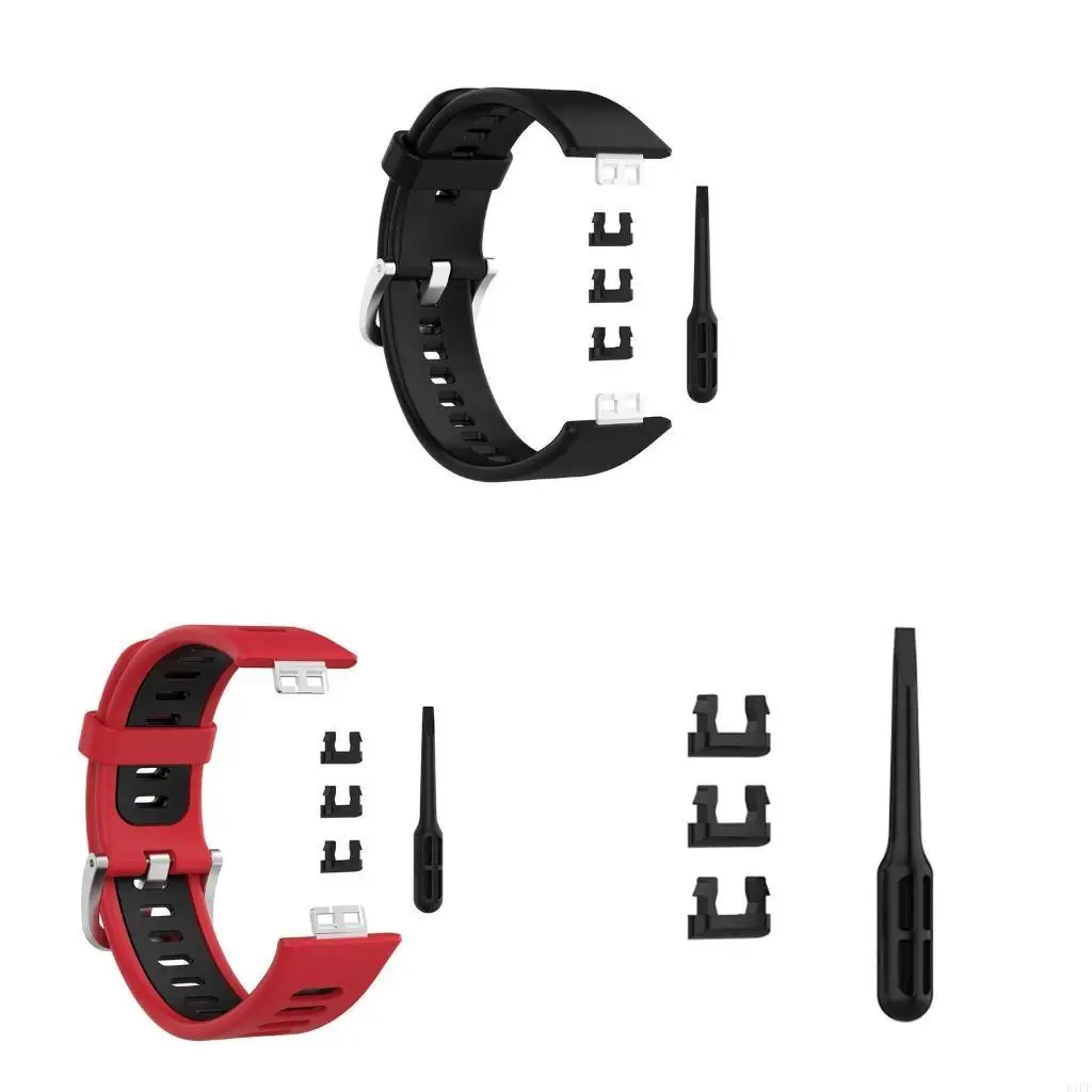 E1PF Wristband Adapter for Huawei Watch Fit Wriststrap Band Connection Durable Parts