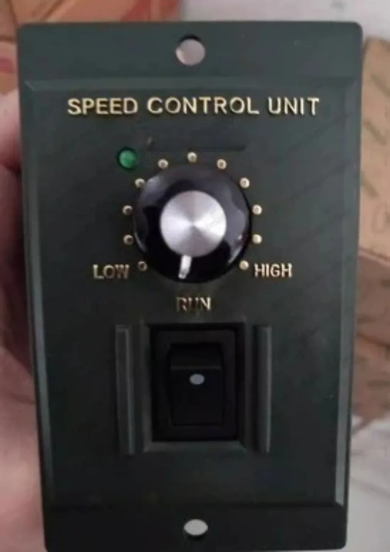 220V AC Single-phase Motor Speed Controller US-52 6W-200W Speed Control Switch