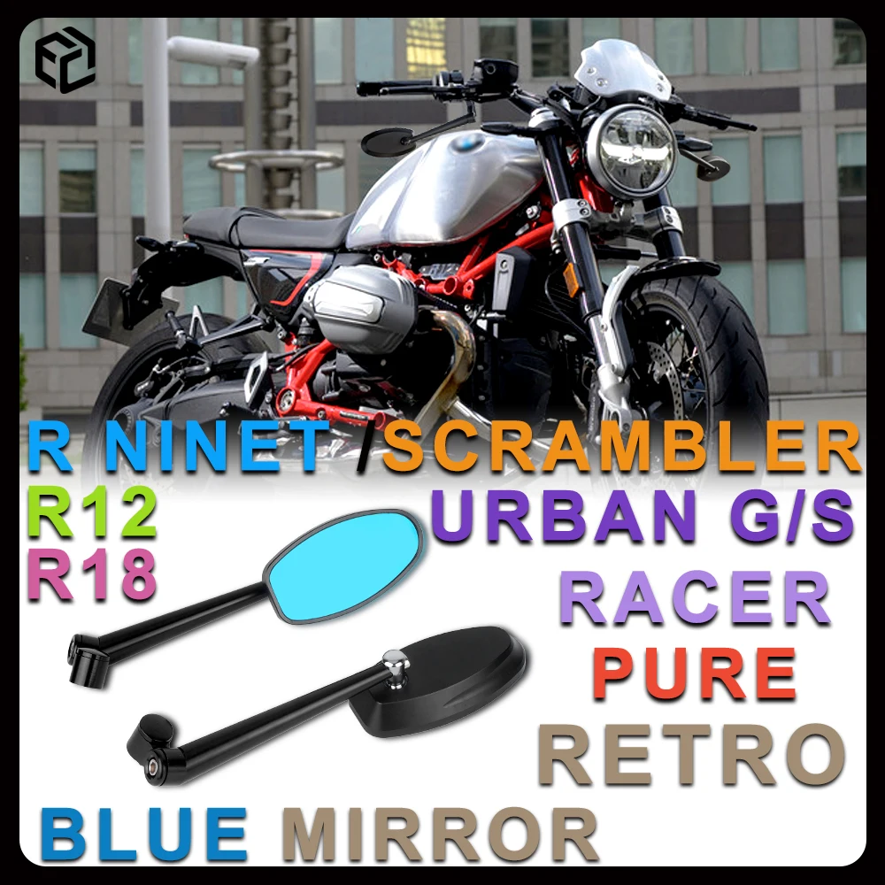 

For BMW R nineT / R9T / R18 /R12 / Scrambler / Pure / Urban G/S / Racer / 100 Years / Motorcycle Rearview Mirror Side Mirror