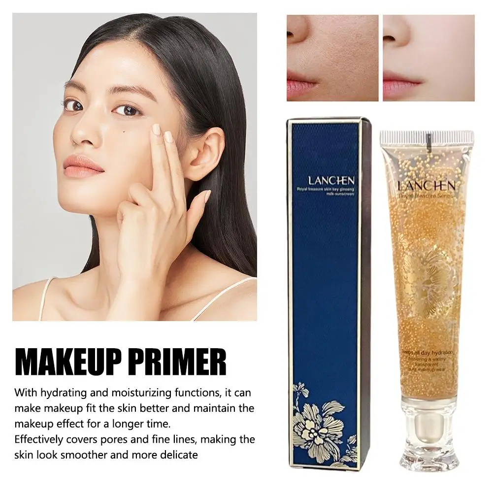 Makeup Primer With Brightening Hydrating Moisturizing Featuring Bead Foundation Pore-minimizing Exploding L0A3