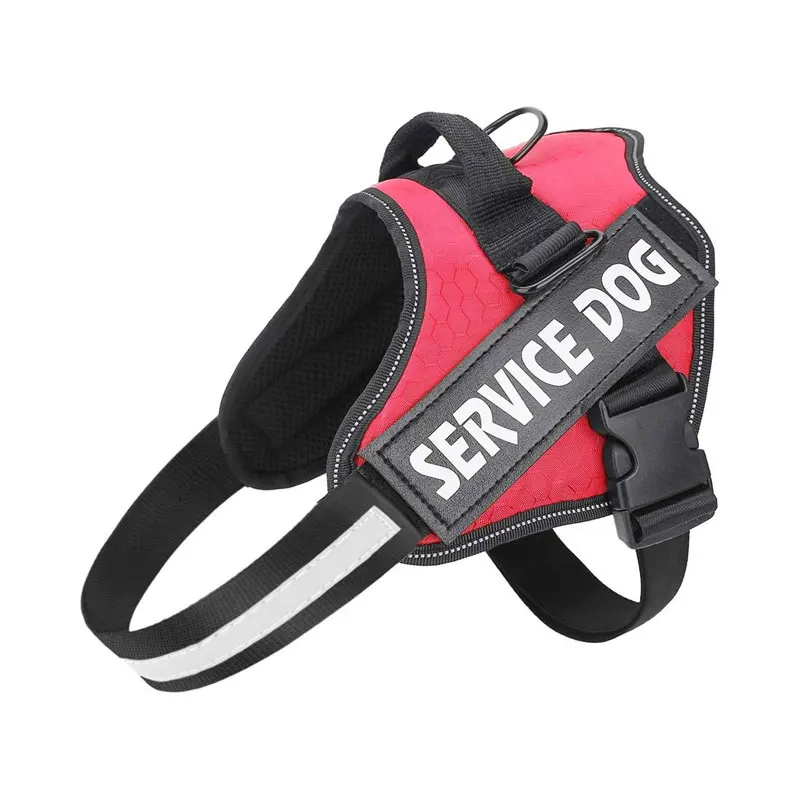 Service Dog Harness,No Pull,Easy On And Off,3M Reflective Breathable,Easy-Adjust Pet Halters,Suitable For Small Medium Large Dog