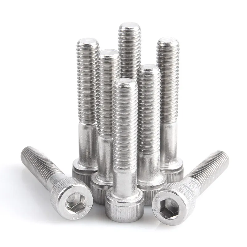 Beicai 10~50pcs 304 Stainless Steel Half Thread Allen Bolts Partially Threaded Socket Cap Screws M2 M2.5 M3 M4