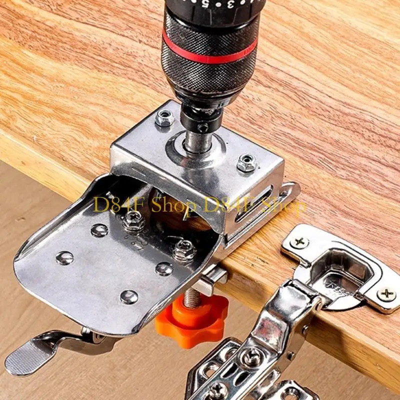 

D84F 35mm Hinge Boring Jig Hole Opener for Cabinets Woodworking Tool Efficient