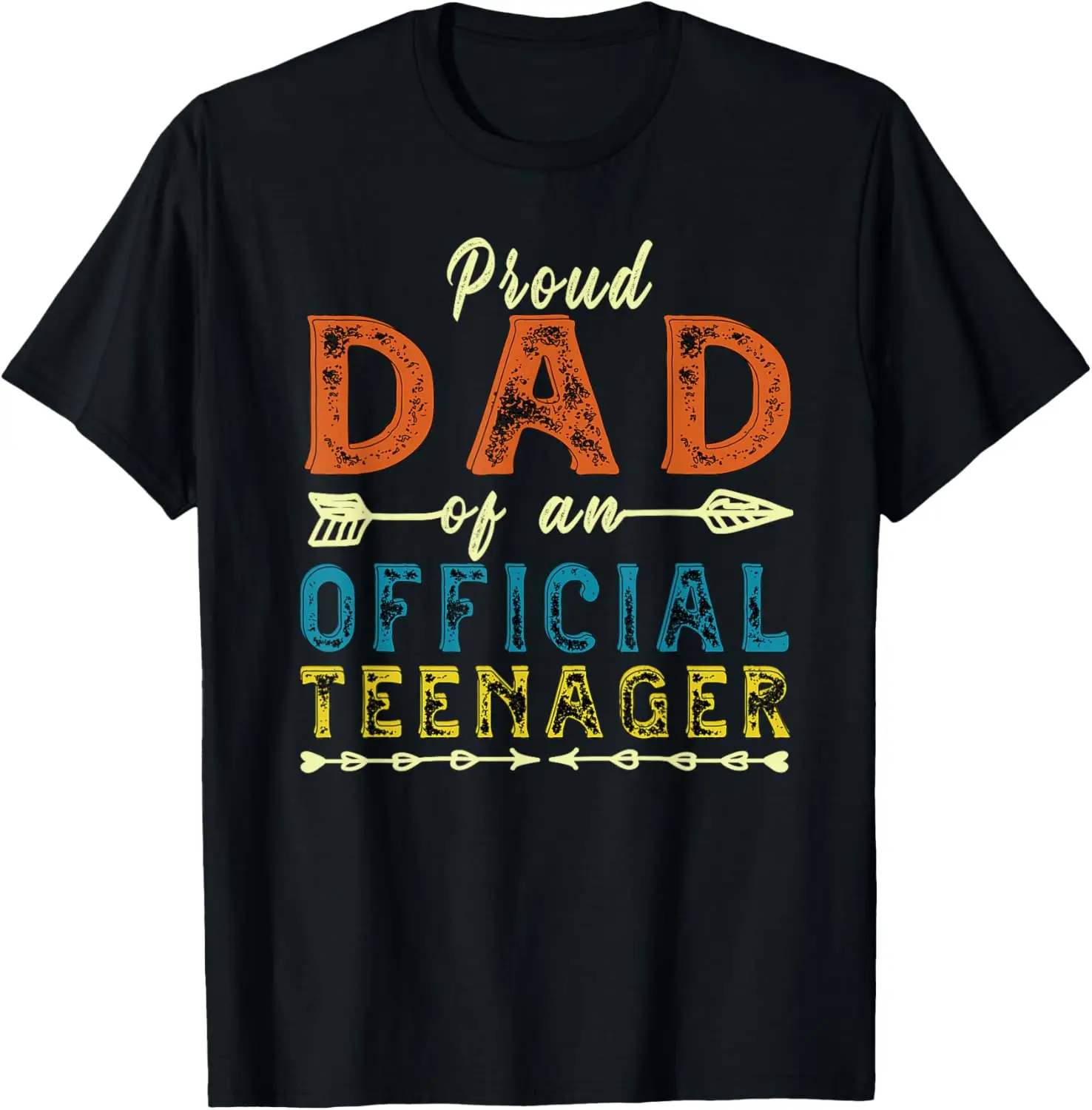 Proud Dad of Official Teenager 13th Birthday 13 Yrs Old T-Shirt