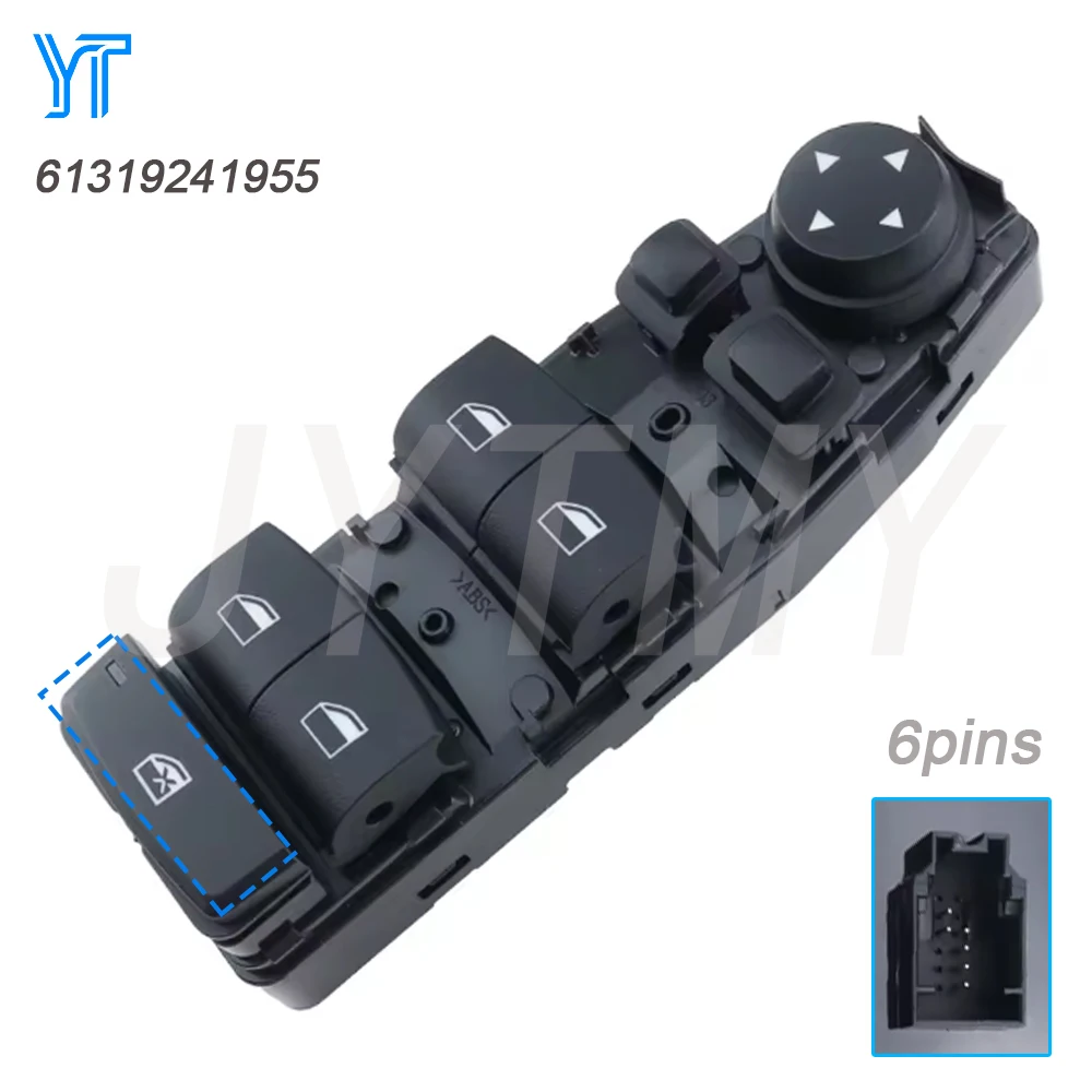 

For BMW 5 Series F07 F10 F25 X3 Driver Side Electric Window Control Switch Glass Lifter Adjust Parts Car Accessories 61319241955