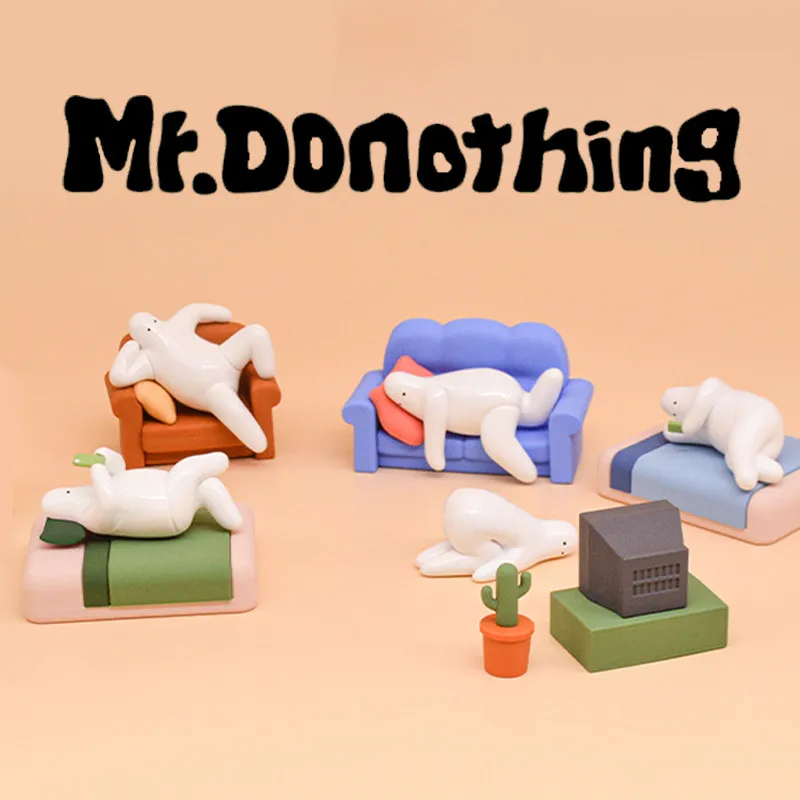 

Mr.Donothing For Humanbeing Who Wants To Do Nothing Series Mystery Box Trendy Cute Fashion Ornament Surprise Decoration Fun Gift