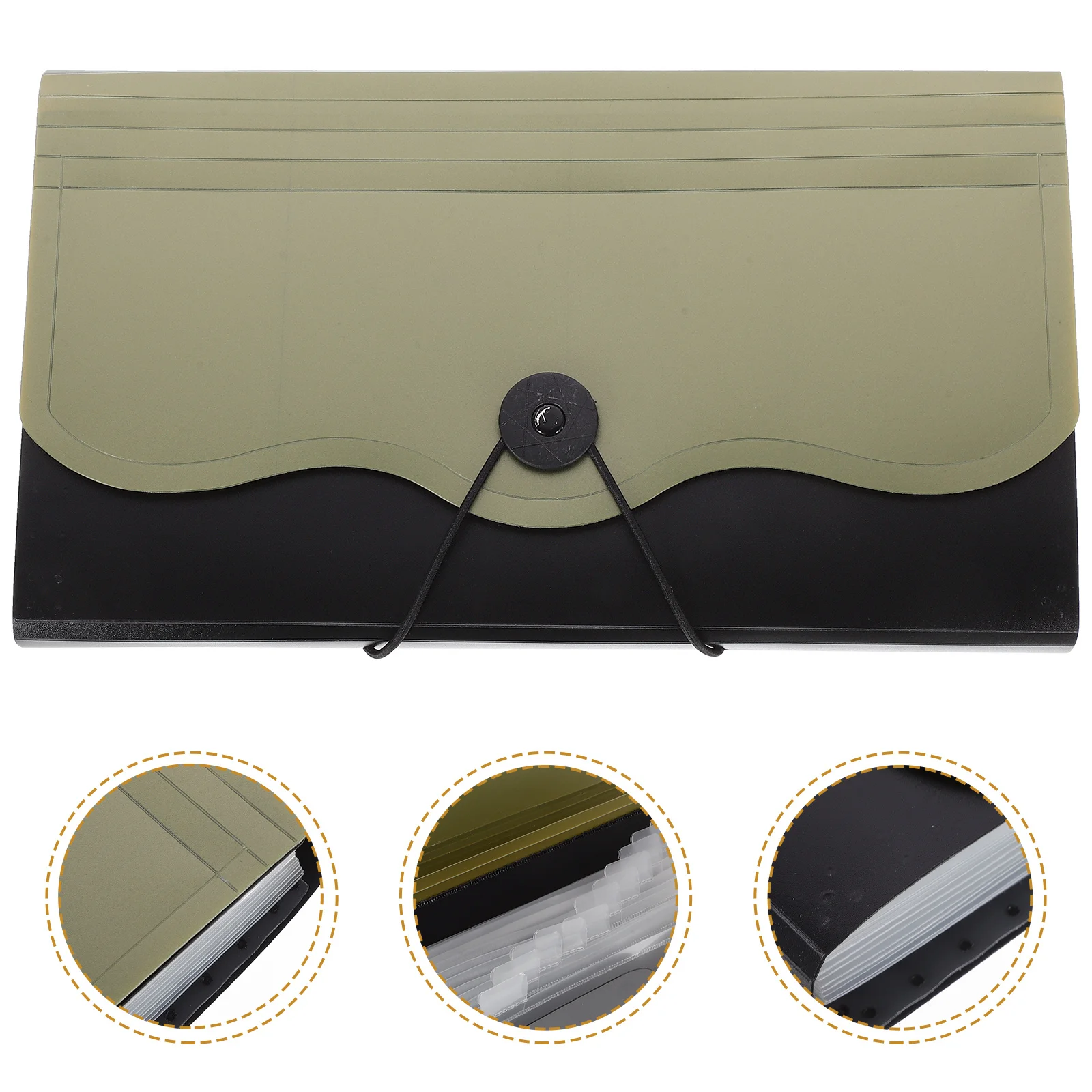 

B5 Расширяющийся органайзер для папок с файлами Портативная сумка для хранения документов для купюр, квитков, чеков, многоцелевой органайзер для бумаги