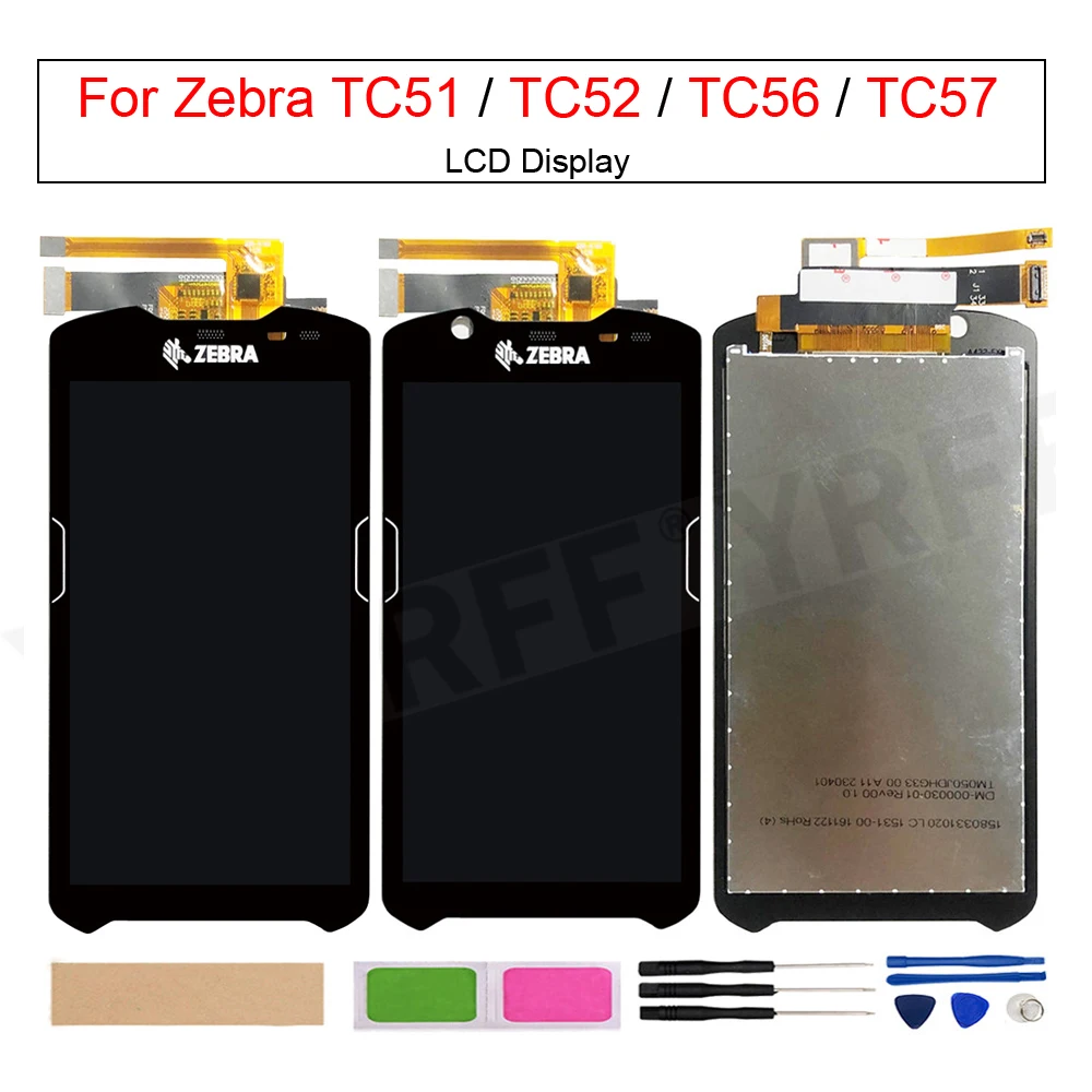 

Touch Screen Digitizer Assembly for Zebra TC51 TC510K TC56 TC56dj TC52 TC57 LCD Display ,LCD Screen Replacement Parts