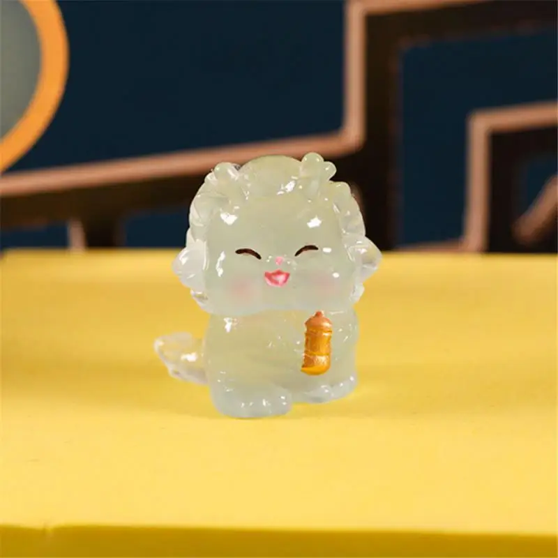 مضيئة المشهد الصغير مصغرة التماثيل الراتنج الحرفية البسيطة الجنية نموذج حديقة الحلي ديكور #5