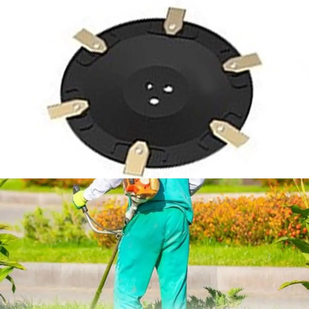 Replacement Disc Set Cutting Disc Kit Wear-resistant Plastic 142.8mm Diameter Stable Attachment Design All In One Lawn Mower Kit