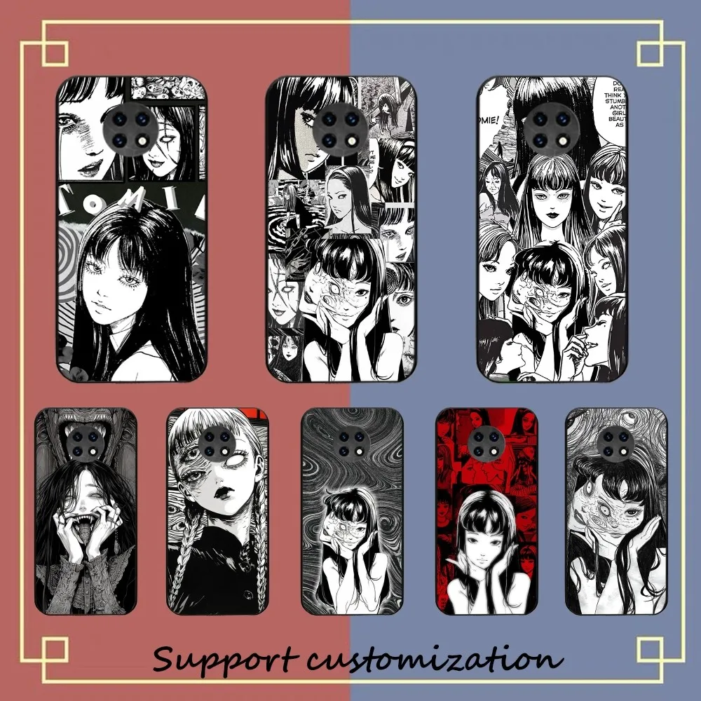 Horror Junji Ito Phone Case For Redmi Note 4 X 5 A 6 7 8 T 9 9S 10 11 11S 11Epro Poco M3 Pro