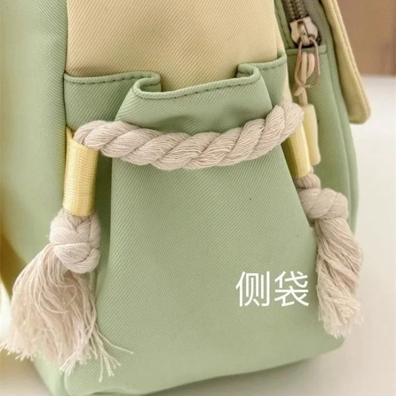 Hatsune Miku สินค้าอะนิเมะกระเป๋าสะพายนักเรียนสาวมูลค่าสูงการเดินทางเพื่อธุรกิจความจุขนาดใหญ่กระเป๋าสะพายข้างปรับได้ปัจจุบัน