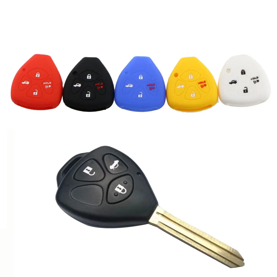 4 Tasten Auto Remote Key Shell Schlüssel anhänger Schlüssel tasche für Toyota Camry Corolla Avalon Venza 2007 2008 2009 2010 2011 2012 Schlüssel etui