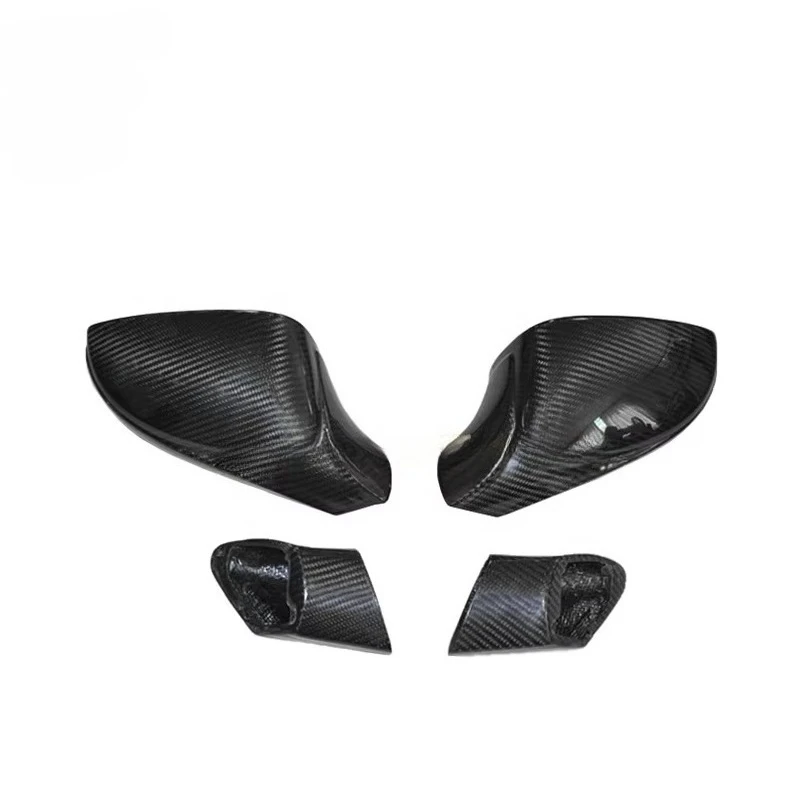 OEM Style Real Carbon Fiber Materials Rear Mirror Modified Car Mirror Decoration Covers For  458
