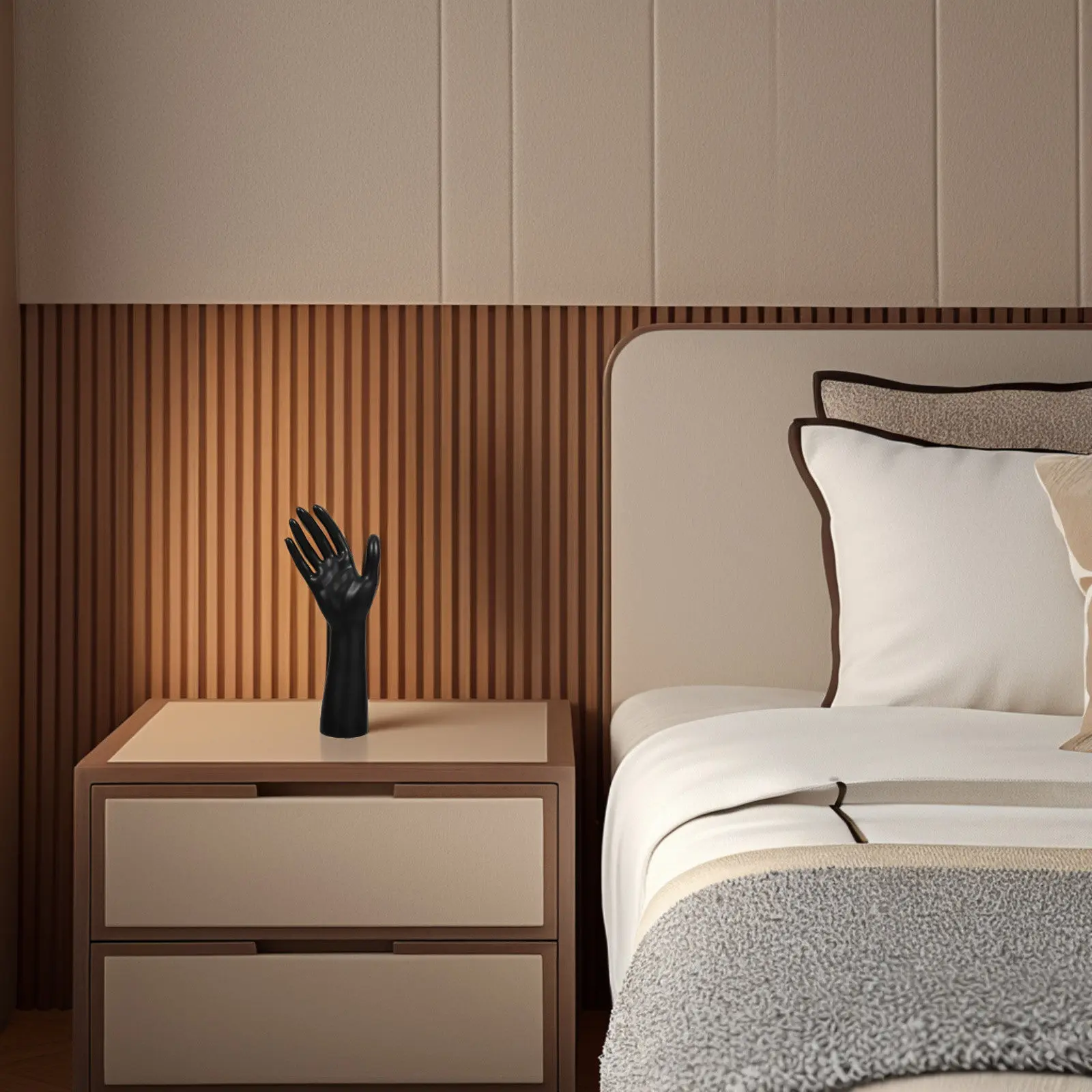 

Манекен-рука для демонстрации ювелирных изделий, черный, реалистичная женская форма руки, прочный держатель для колец, браслетов, часов, перчаток, для витрин магазинов