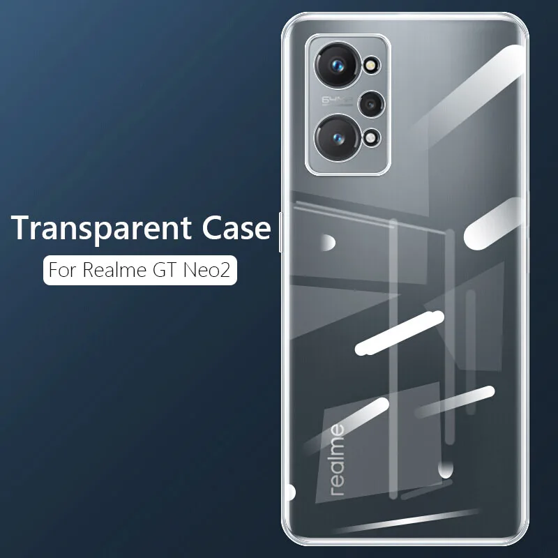 For Realme GT Neo 2 Case Slim Soft TPU Transaprent Clear Phone Case On For Realme GT Neo 5 GT2 Pro GT Neo 3 3T NEO 2T Neo2 Cover