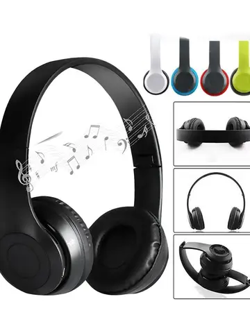 P47 Wireless Bluetooth Headphone With Microphone Foldable Headsets Bass HiFi Sound Music Stereo Earphone For Smart Phone TV Game