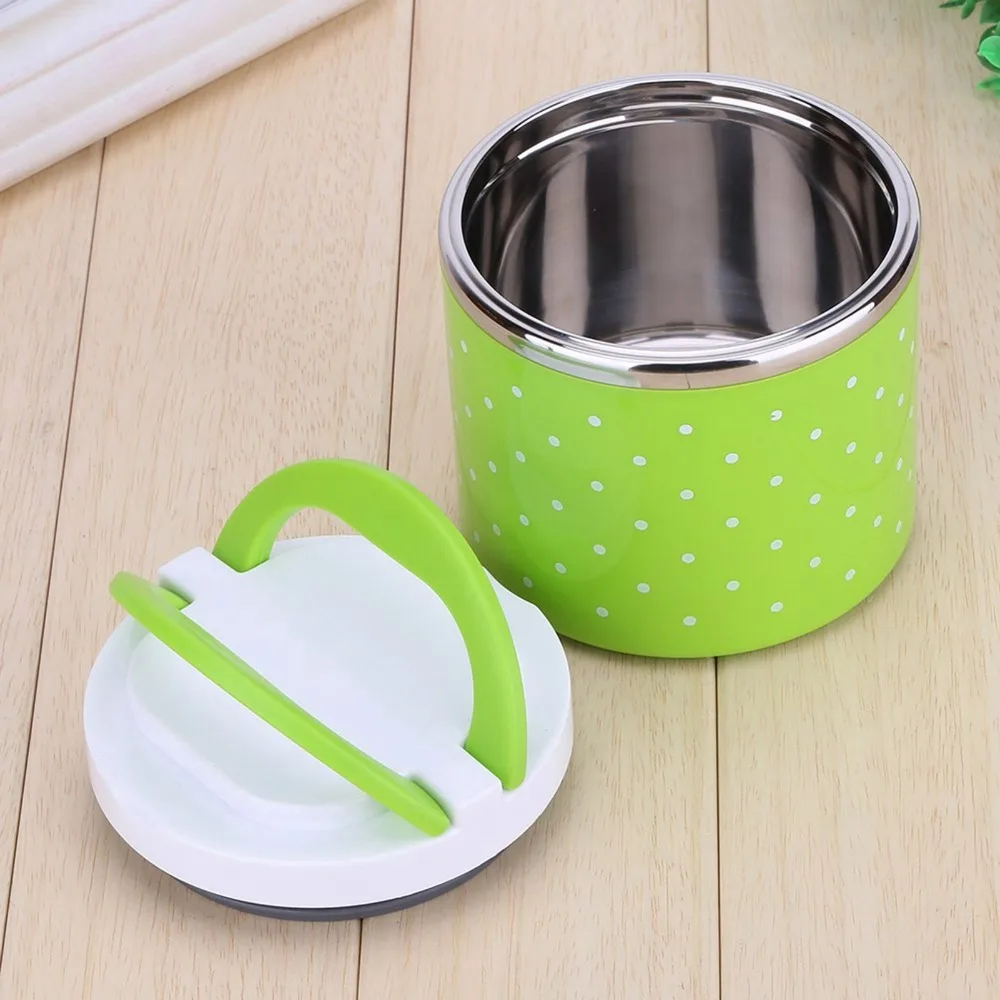 Portable Stainless Steel Lunch Storage Container 1/2/3 Layer 630ml/930ml1230ml Thermal Lunch Box Food Container For Picnics