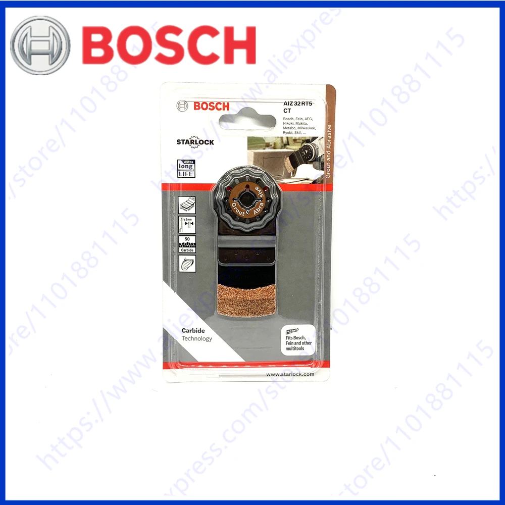 BOSCH Carbide-RIFF plunge-cutting saw blade AIZ 32 RT5 AIZ32RT5 Multitool Accessories Plunge Cut Saw Blades