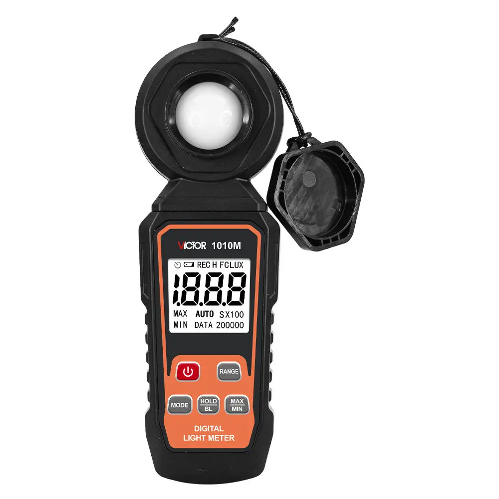 vic tor 1010M 200000 Lux Light Meter Illuminometer Digital Lux Meter for OEM Order