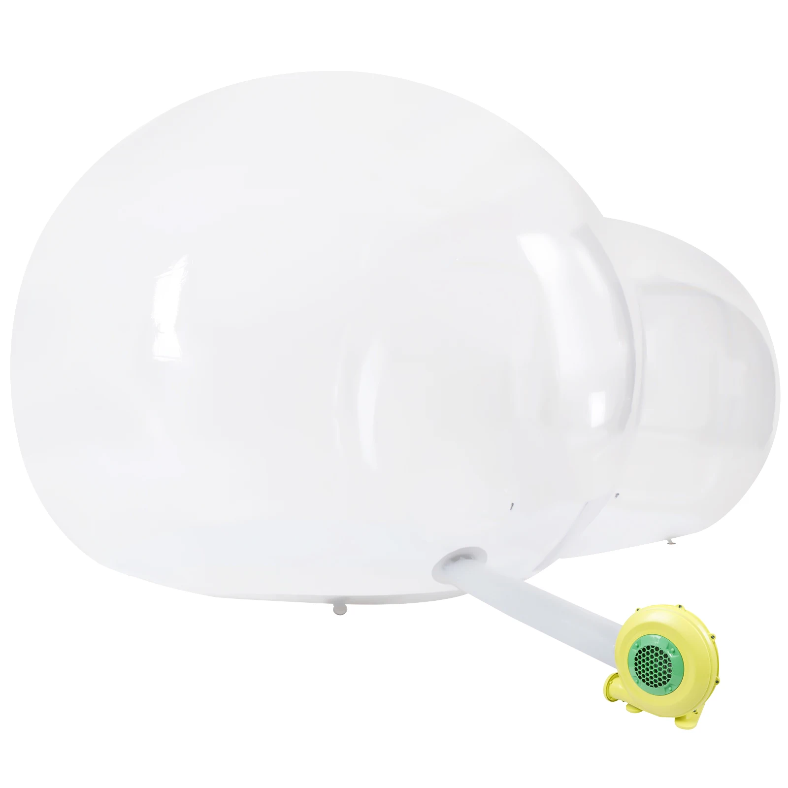 ملعب بيت الفقاعات الخارجية 3M + منفاخ هواء |   350 واط 110 فولت، حجم هواء 720 م 3 / ساعة، محرك نحاسي نقي، سعة 3-5 أشخاص