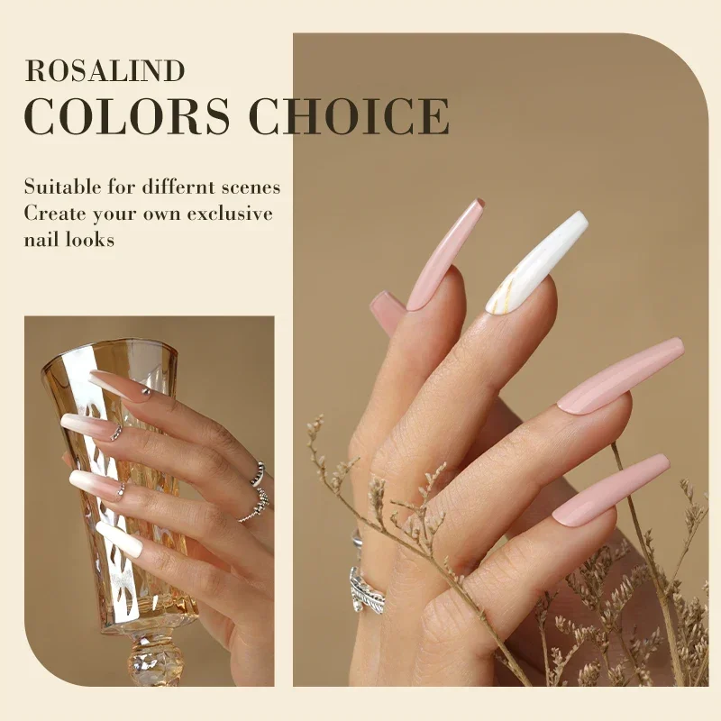 ROSALIND nail nail art pen 5ml gel nail art glue rotary glue semi-permanent disposable nail art nail art pen.