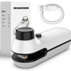 Rechargable USB 2 In 1 Bag Mini Heat Sealer Storage Bag Plastic Package Snack Sealer Clip Bag Handheld Heat Sealer Bag 2026