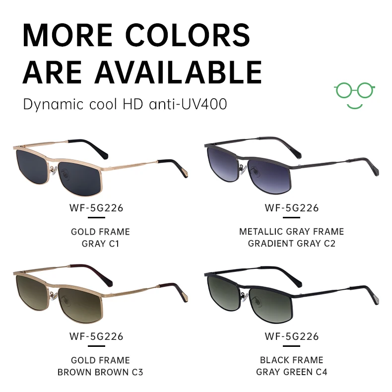 Übergroße rechteckige Punk-Sonnenbrille für Herren 2026 Luxusmarke Vintage Metallrahmen Sonnenbrille für Männer Outdoor UV400 Schutzbrille – Detail 11