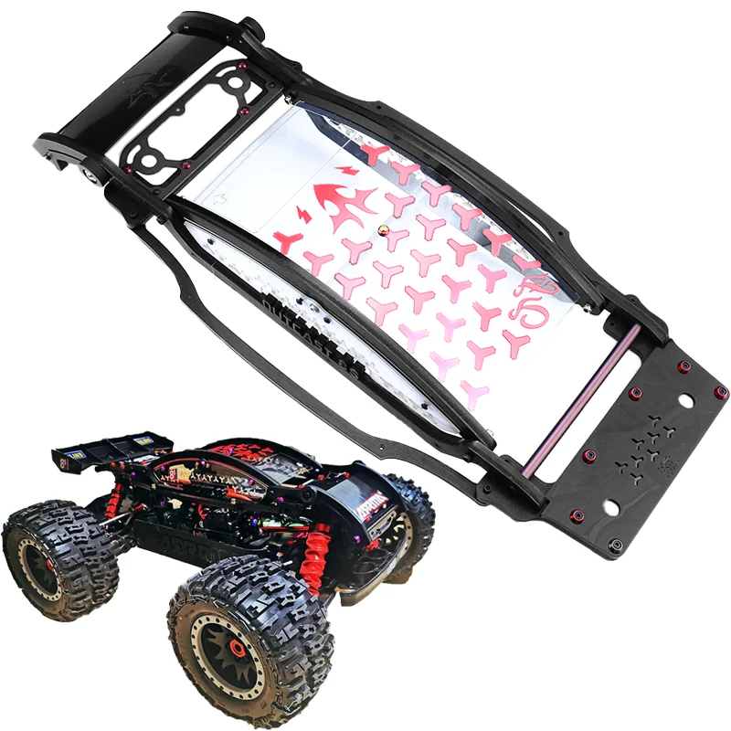 

Simulation Nylon Shell Based Roll Cage for 1/5 RC ARRMA OUTCAST 8S EXB Stunt Truck Car