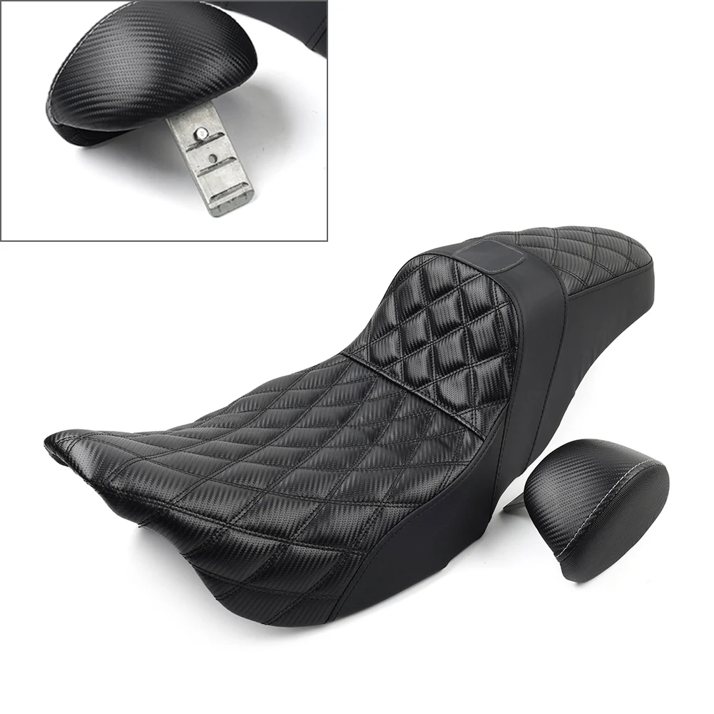 Motorbike Driver Backrest Passenger Low Profile For Harley CVO Street Glide FLHXSE Road Glide Custom FLTRX Electra Glide