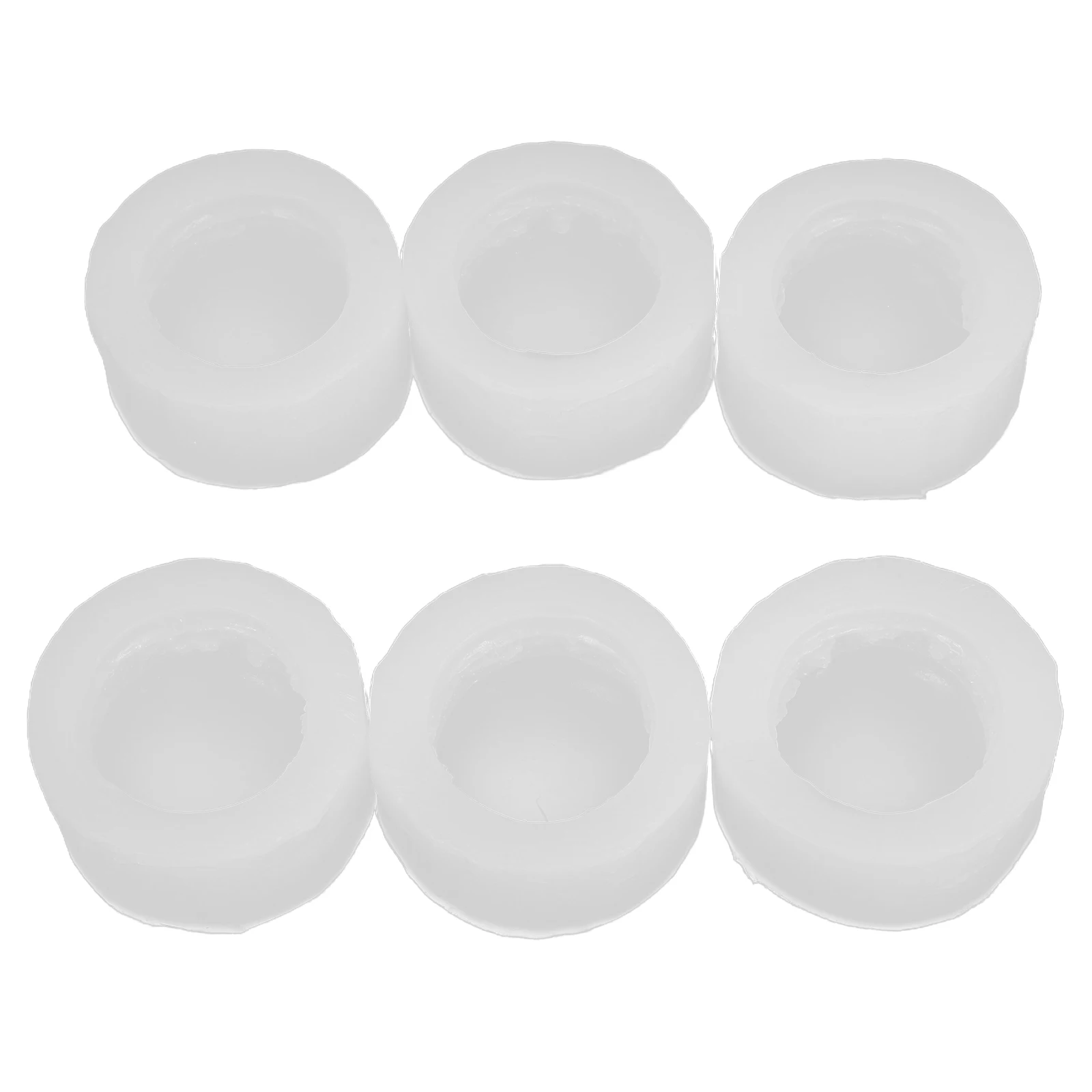 6 Stück Macaron Silikonform Cupcake Tassen Formen Backformen Transparente Herstellung