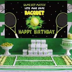 Ball Games Sports Background Tennis Boy Birthday Party Background Decorative Banner Photography Background Baby Bath