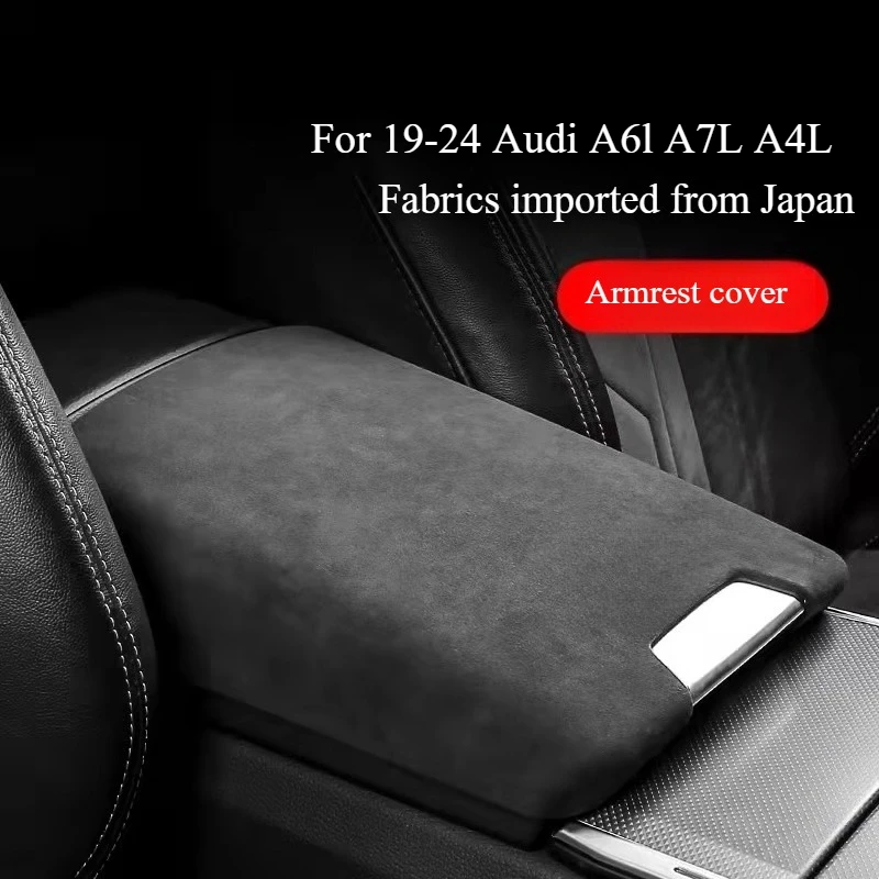 

Для Audi A6l A7L A4L 2019-2024 модификация интерьера декоративный подлокотник коробка центральное управление декоративная наклейка ящик для хранения