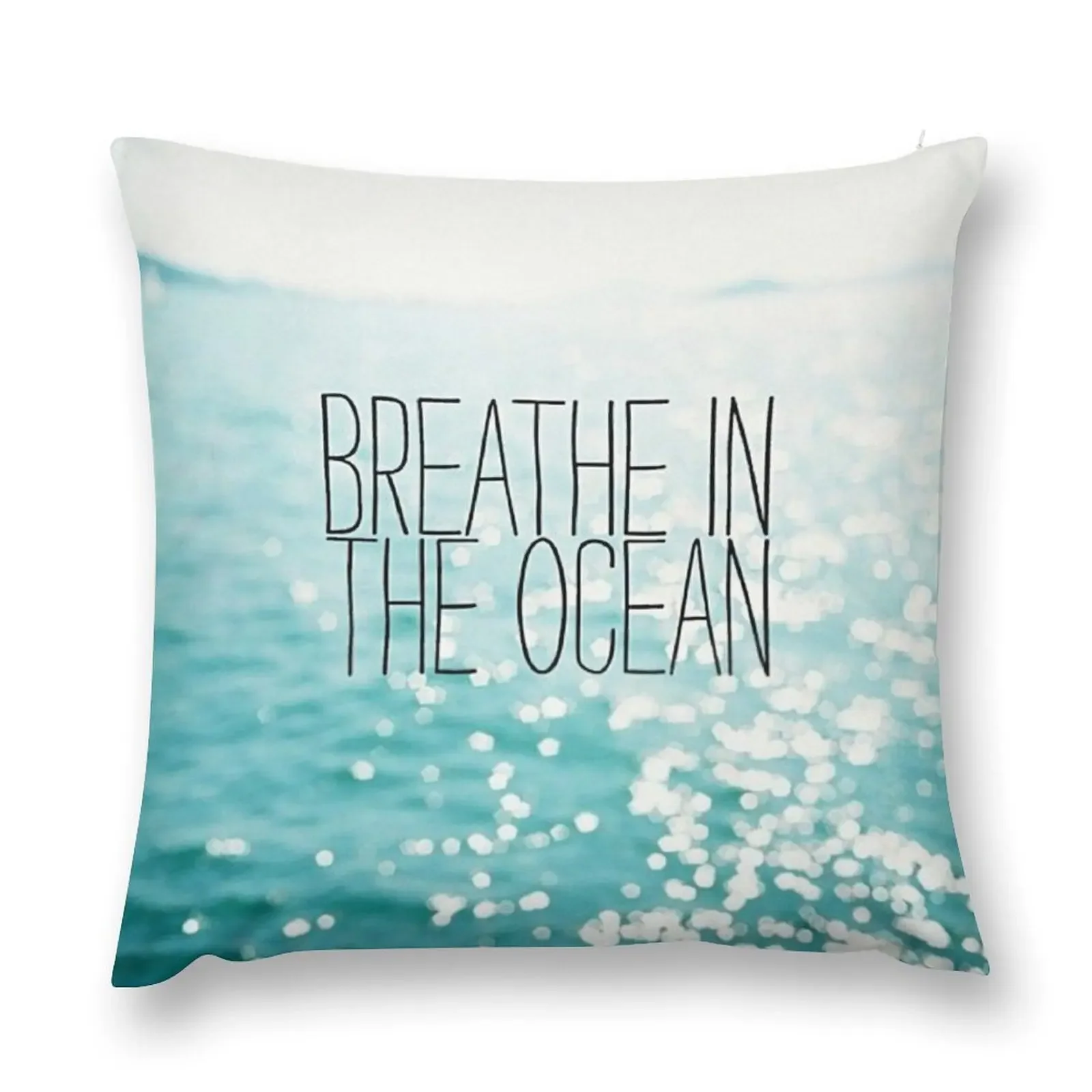 

Tumblr inspired - Ocean print Throw Pillow Luxury Pillow Case Pillowcase Luxury Living Room Decorative Cushions pillow