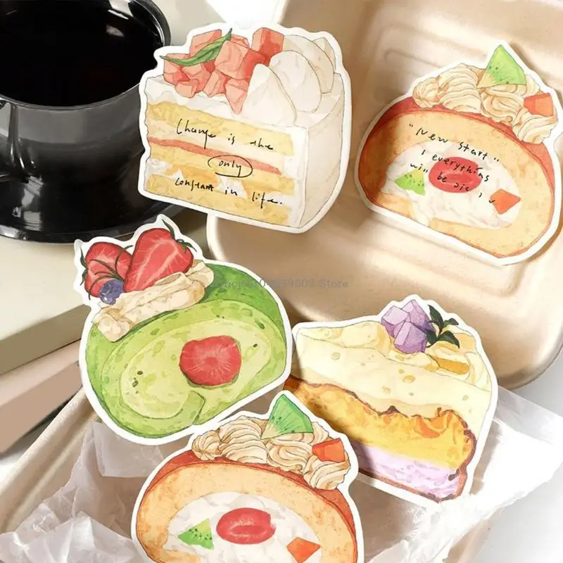 Sobessert Bolo Note pad adesivo mais penteado