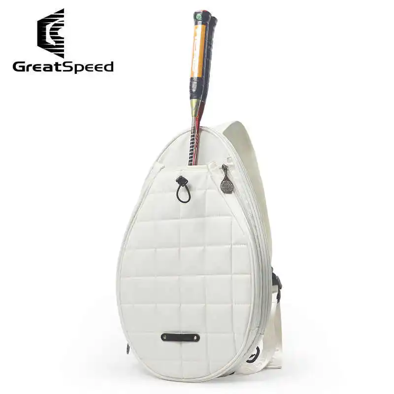 Greatspeed Tennis Racket Bag Women One Shoulder Crossbody  Handheld Sports Large Capacity Badminton Bag