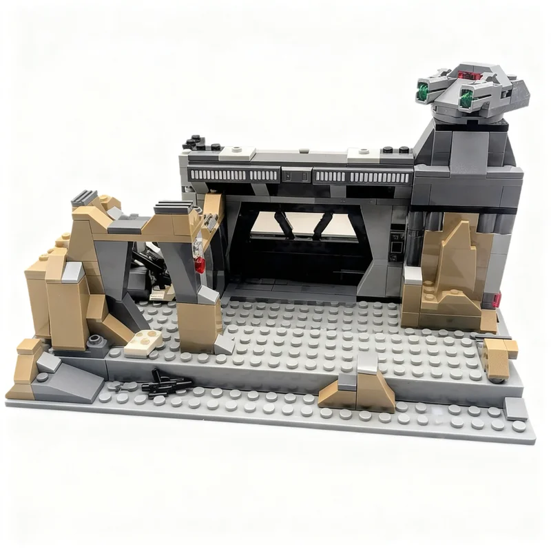 329 stuks MOC Star Battle Mandalore Base Model Bouwstenen Constructiespeelgoed Kerstcadeaus Creatief idee Onderwijs Baksteen Kinderen