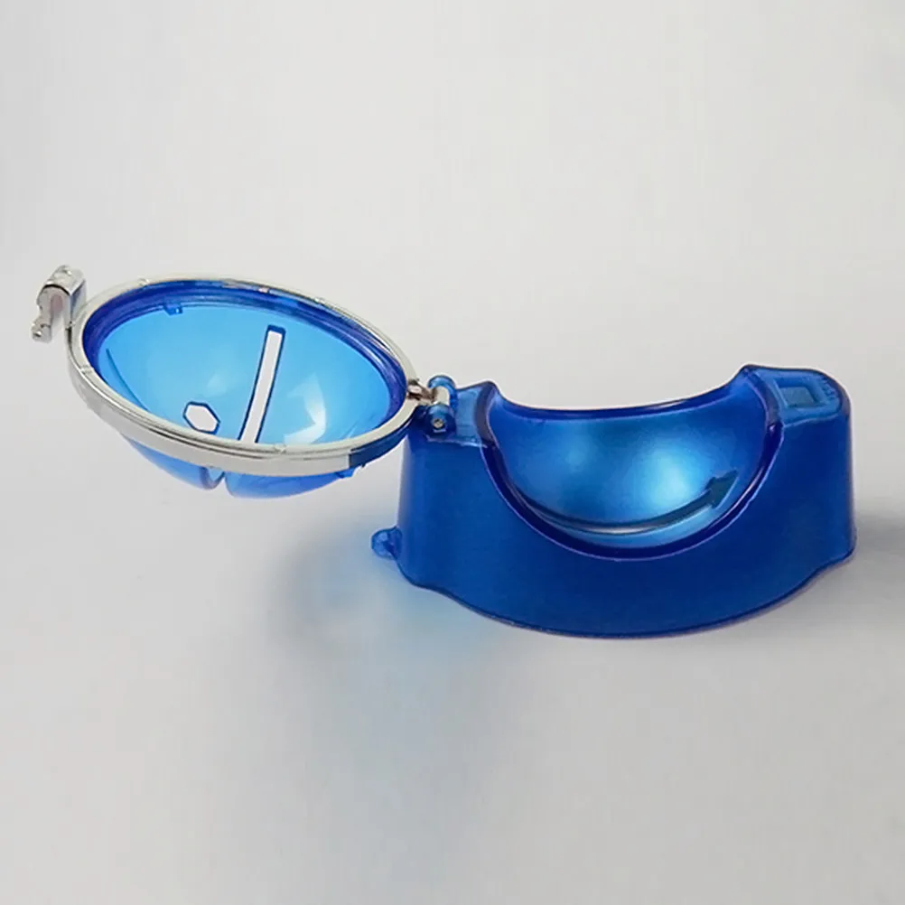 Ball Liner Template Clip Durable Plastic Marking Spot Liner Alignment Putting Training Accessories Marker Pen Blue