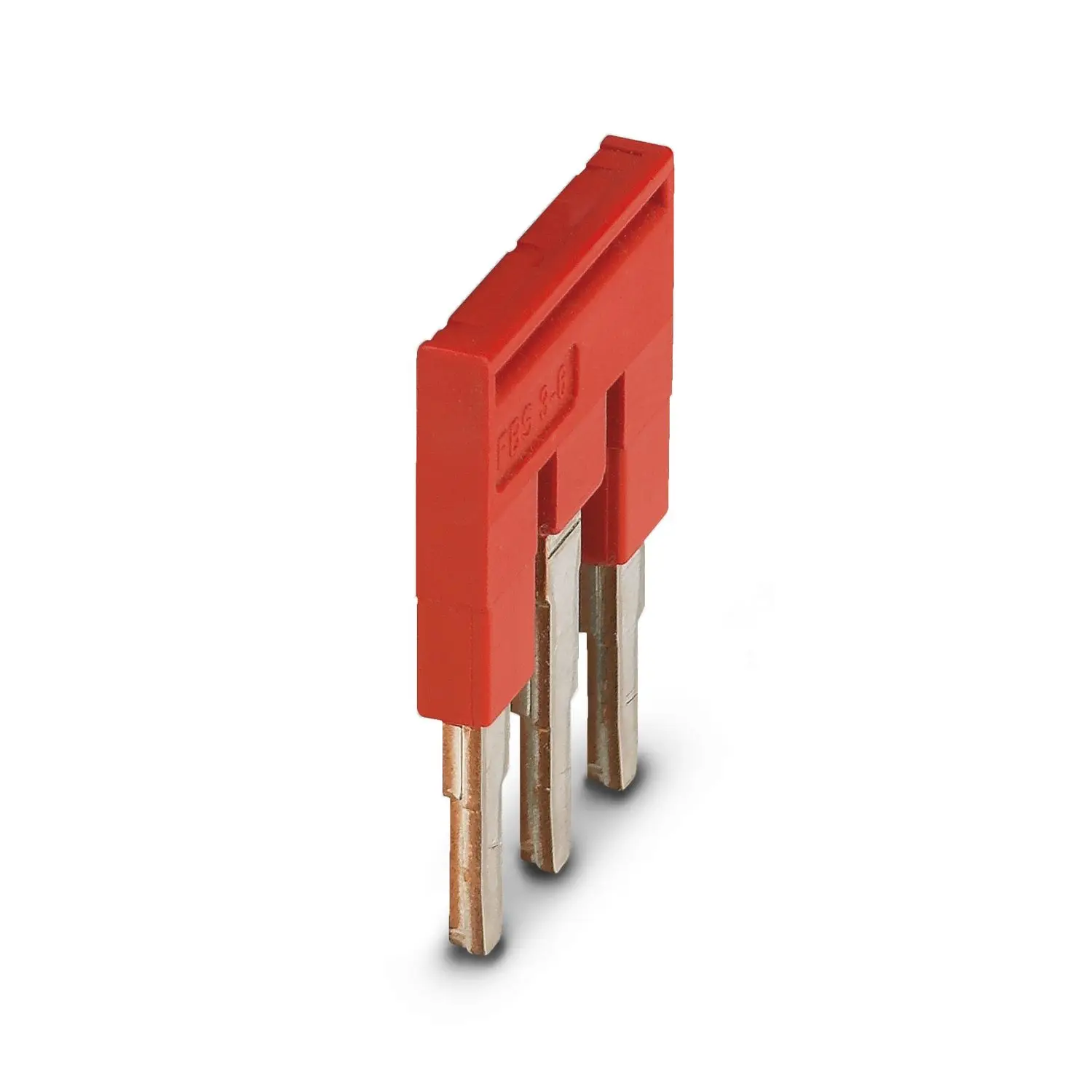 

50 pcs FBS3-6 3030242 Plug-in bridge, pitch: 6.2 mm, number of positions: 3, color: red