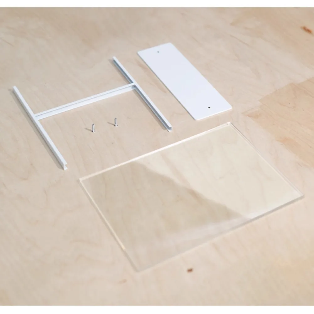   بطاقة طاولة أكريليك مقاس A4، حامل عرض قابل للسحب من الأكريليك الشفاف على الوجهين، حامل قائمة أسعار الإعلانات لسطح المكتب