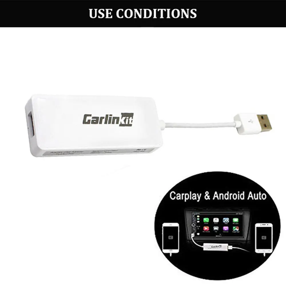 USB Smart Link Apple CarPlay Dongle for Android Navigation Player Mini USB Carplay Stick with Android Auto